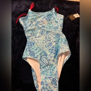 NWT - 10/12 (children’s large) swimsuit